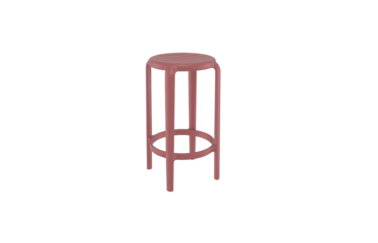 Benjamin Barstool 65 Red