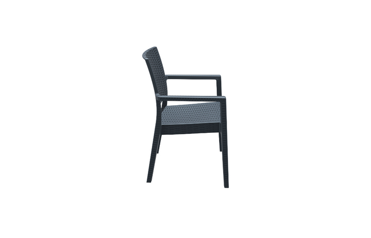 Hervey Dining Chair Charcoal