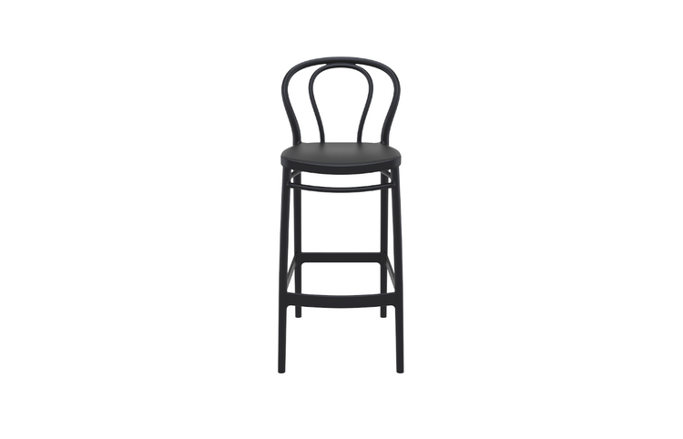 Lindeman Barstool 75 Black