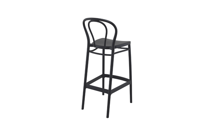 Lindeman Barstool 75 Black