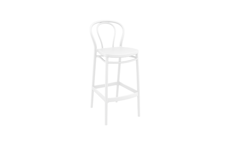 Lindeman Barstool 75 White