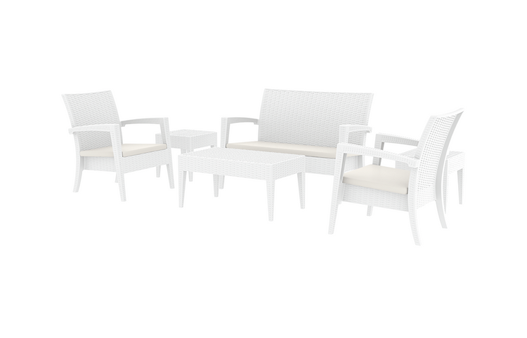 Torrens Sofa Set White