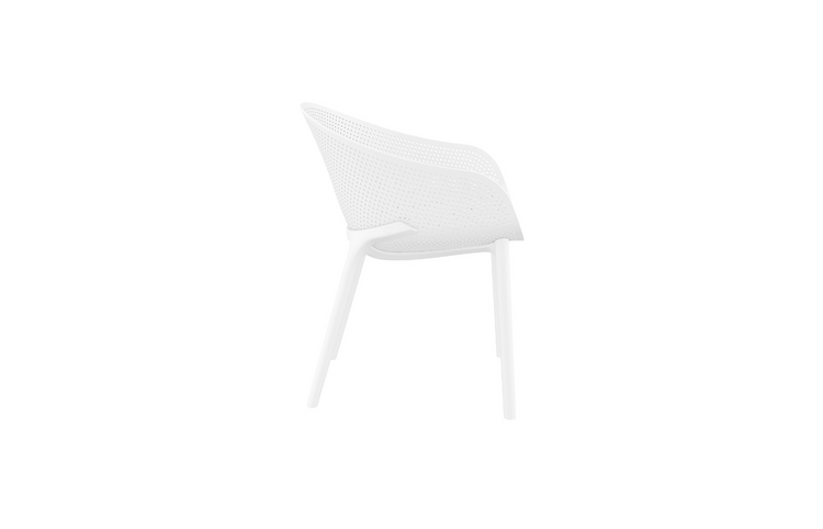 Carmila Armchair White