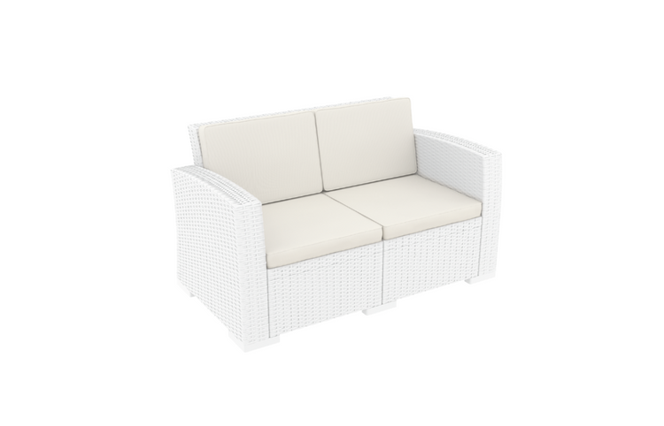 Wairuna 2 Seater Sofa White