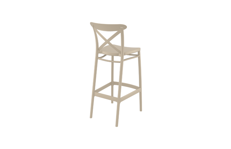 Wilson Barstool Taupe 75