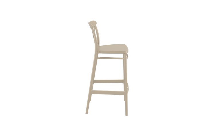 Wilson Barstool Taupe 75